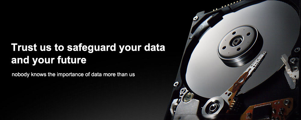 Trust us to safeguard your data and your future.nobody knows the importance of data more than us.